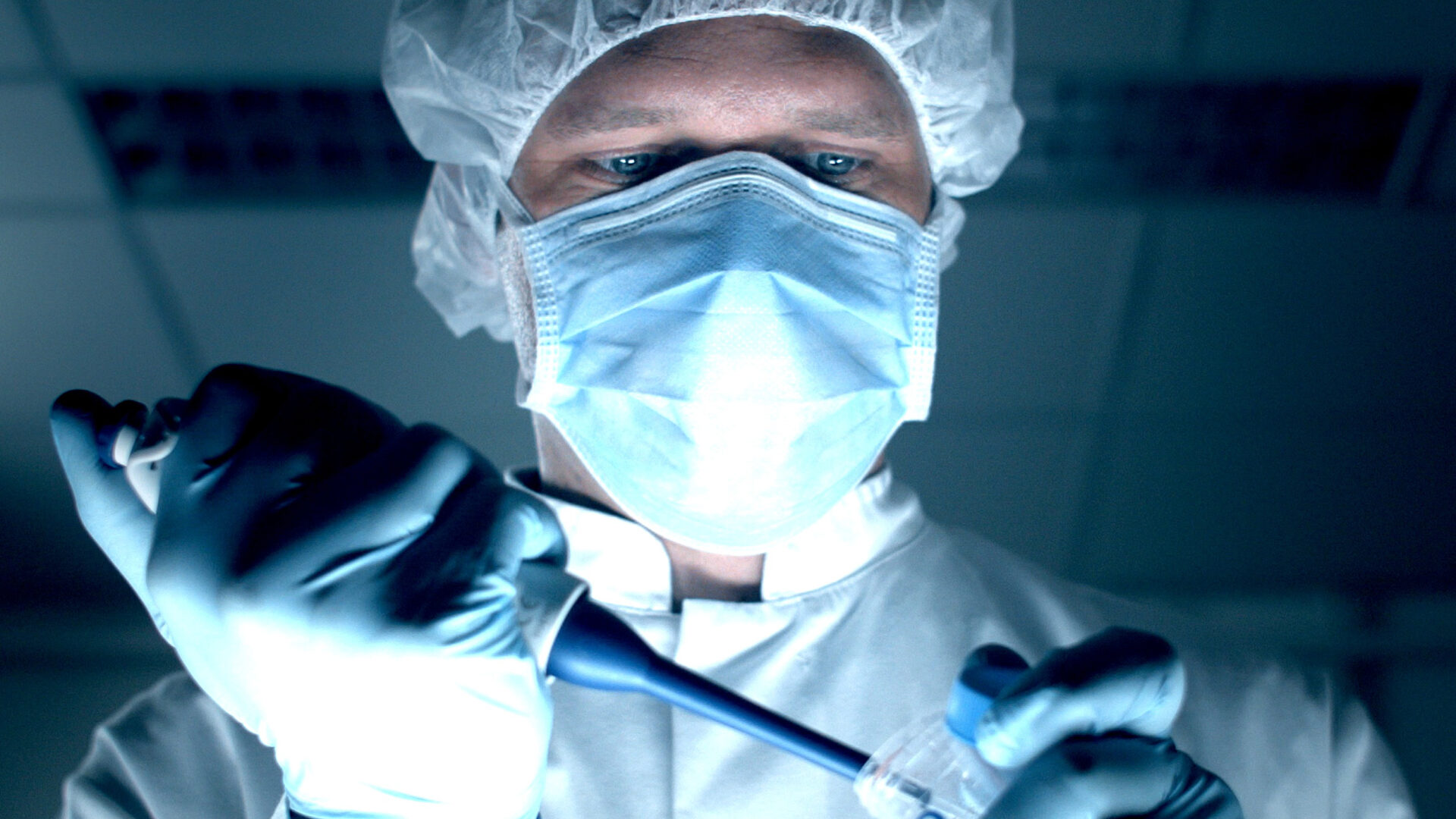 onderzoeker in laboratorium