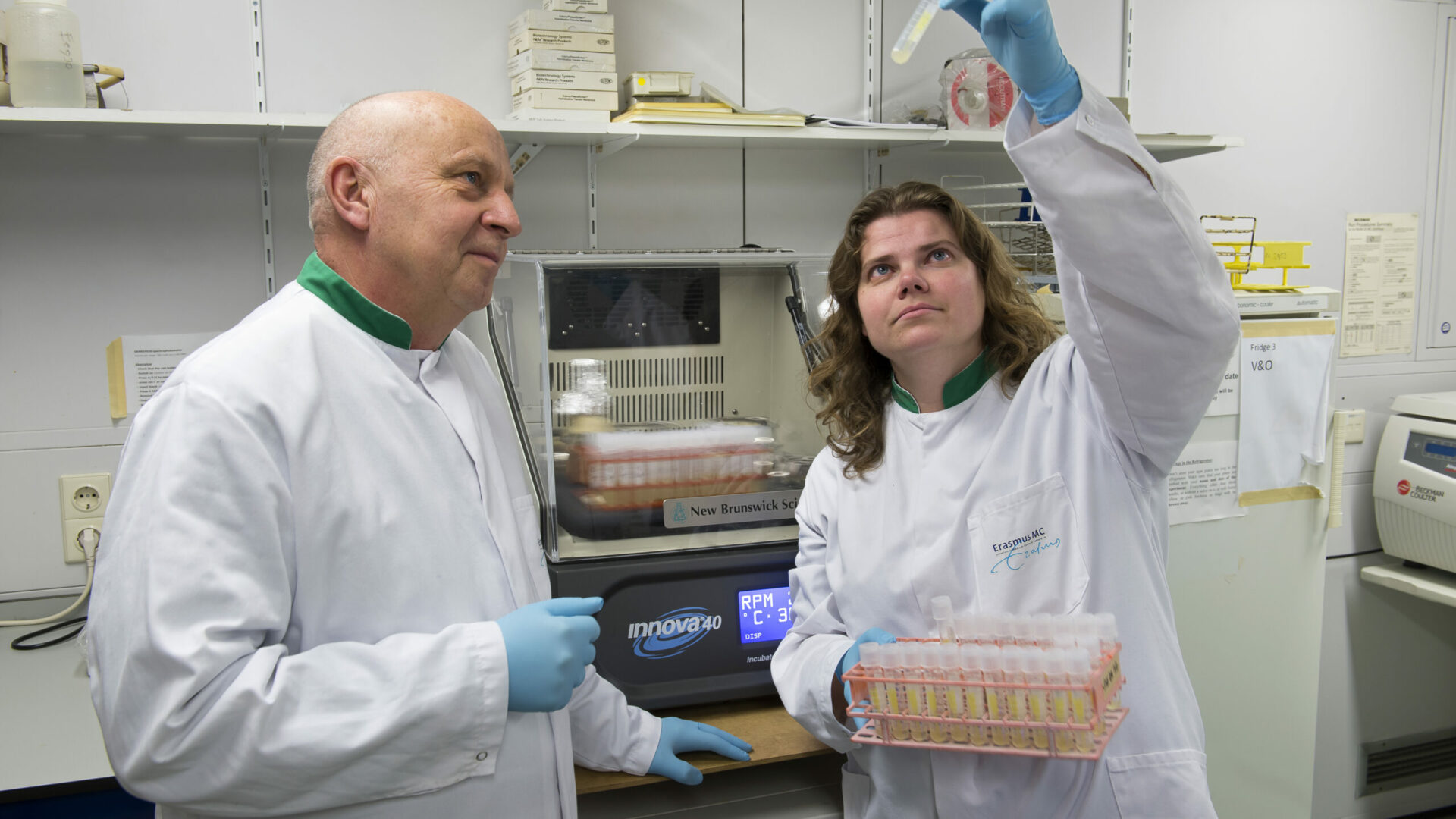 Rob Willemsen in lab