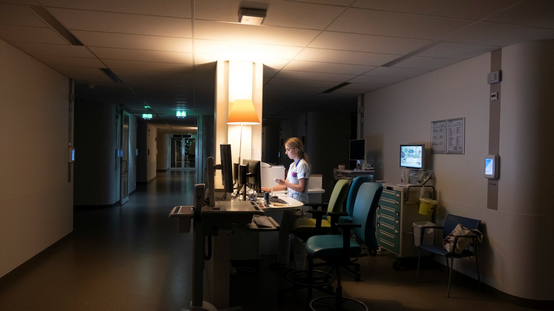 Verpleegkundige in de nachtdienst