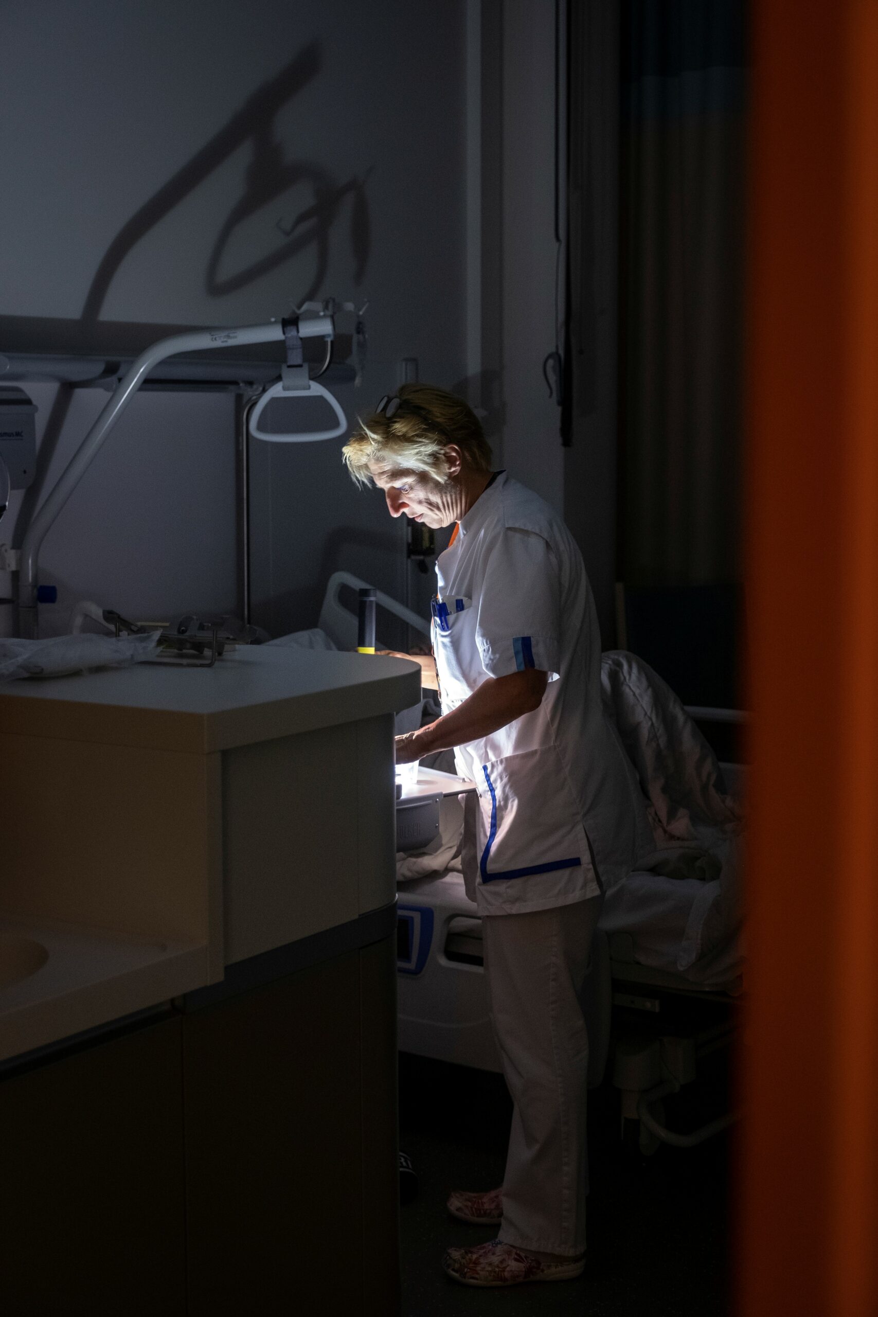 Verpleegkundige in de nachtdienst