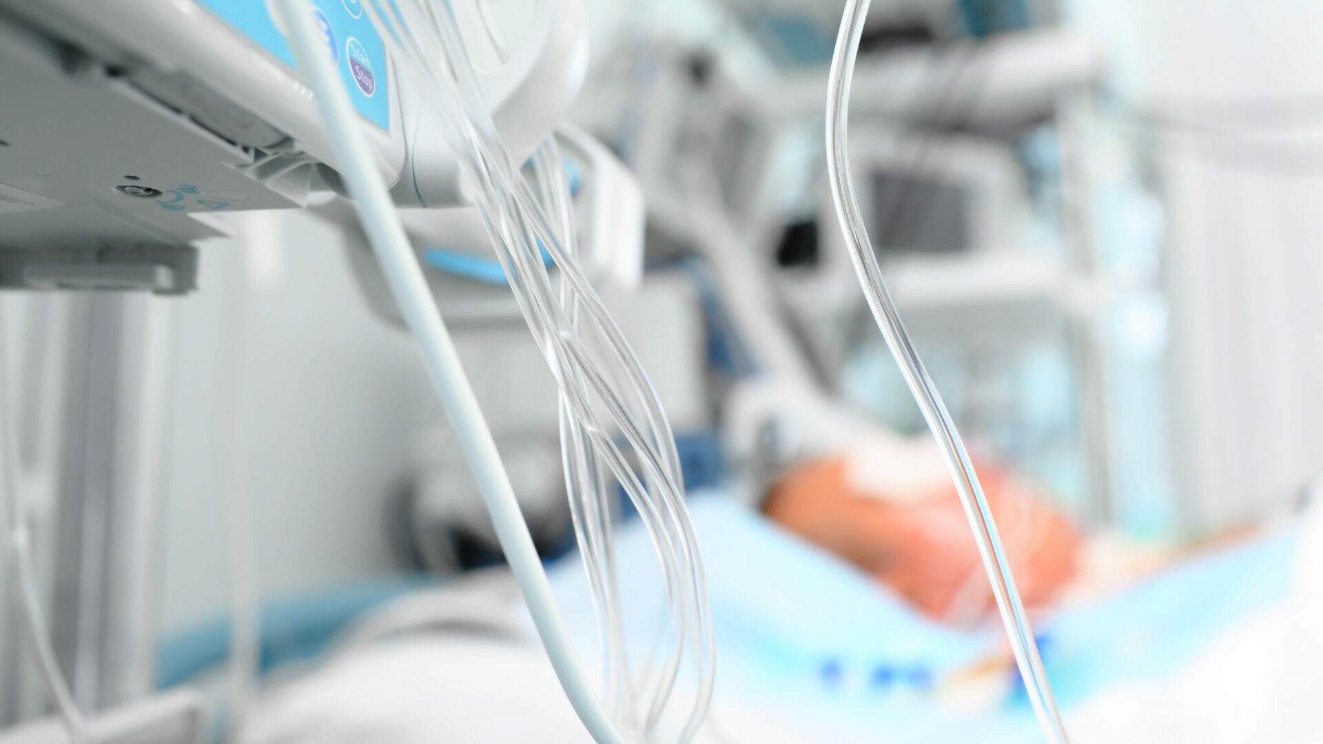 Medicines,In,The,Icu.,Medicinal,Lines,Next,To,The,Bed
