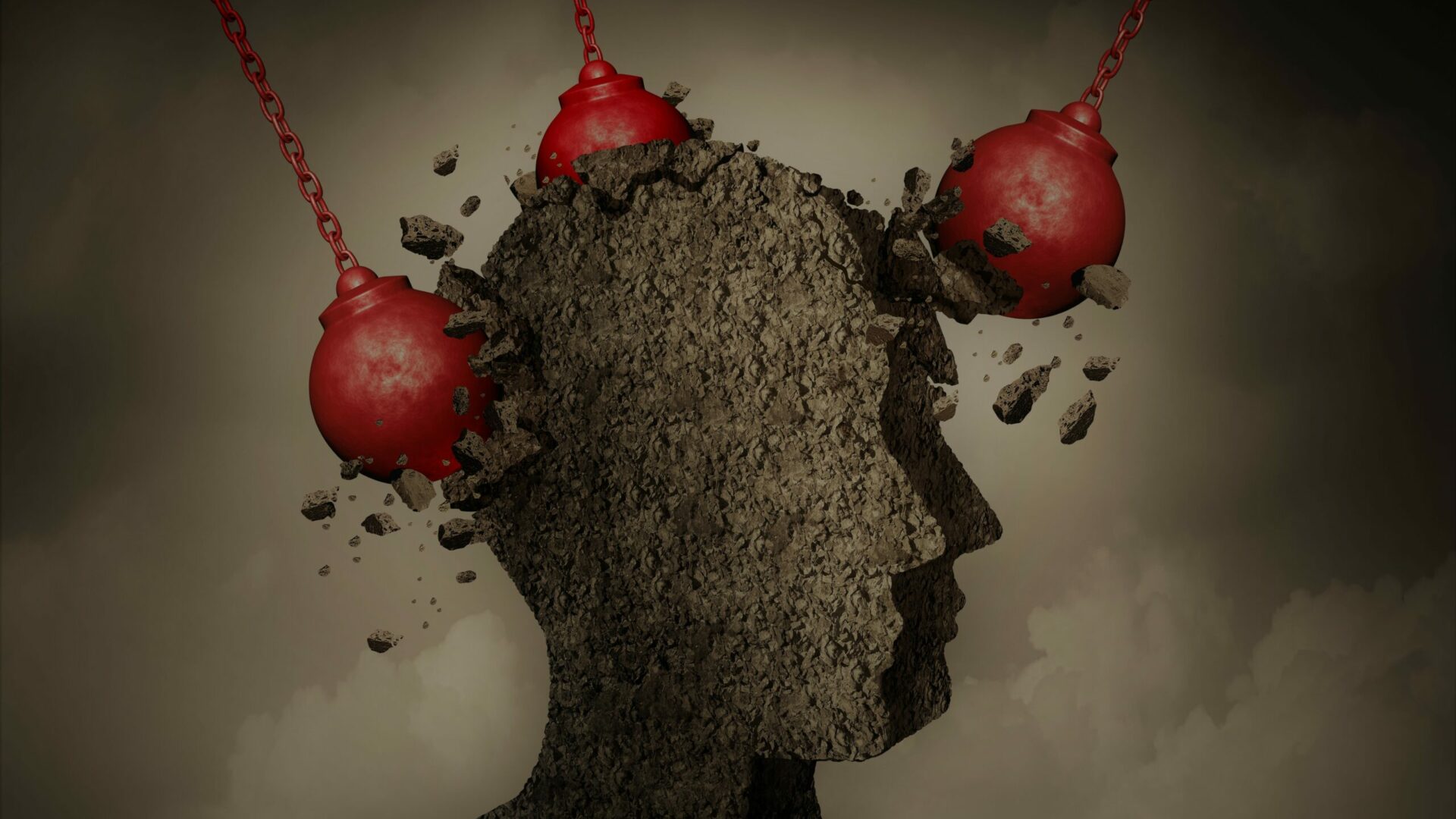 Painful,Headache,Pain,And,Pounding,Migraine,Concept,As,A,Human