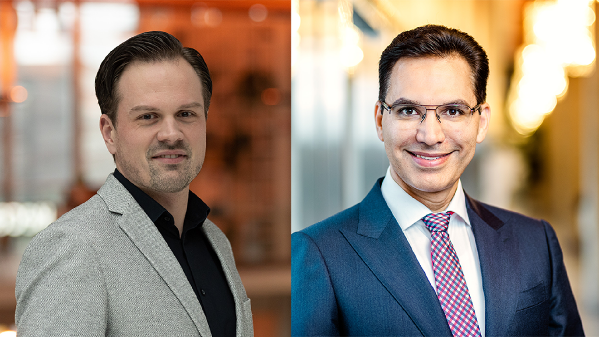 Daniel Bos en Moshen Ghanbari