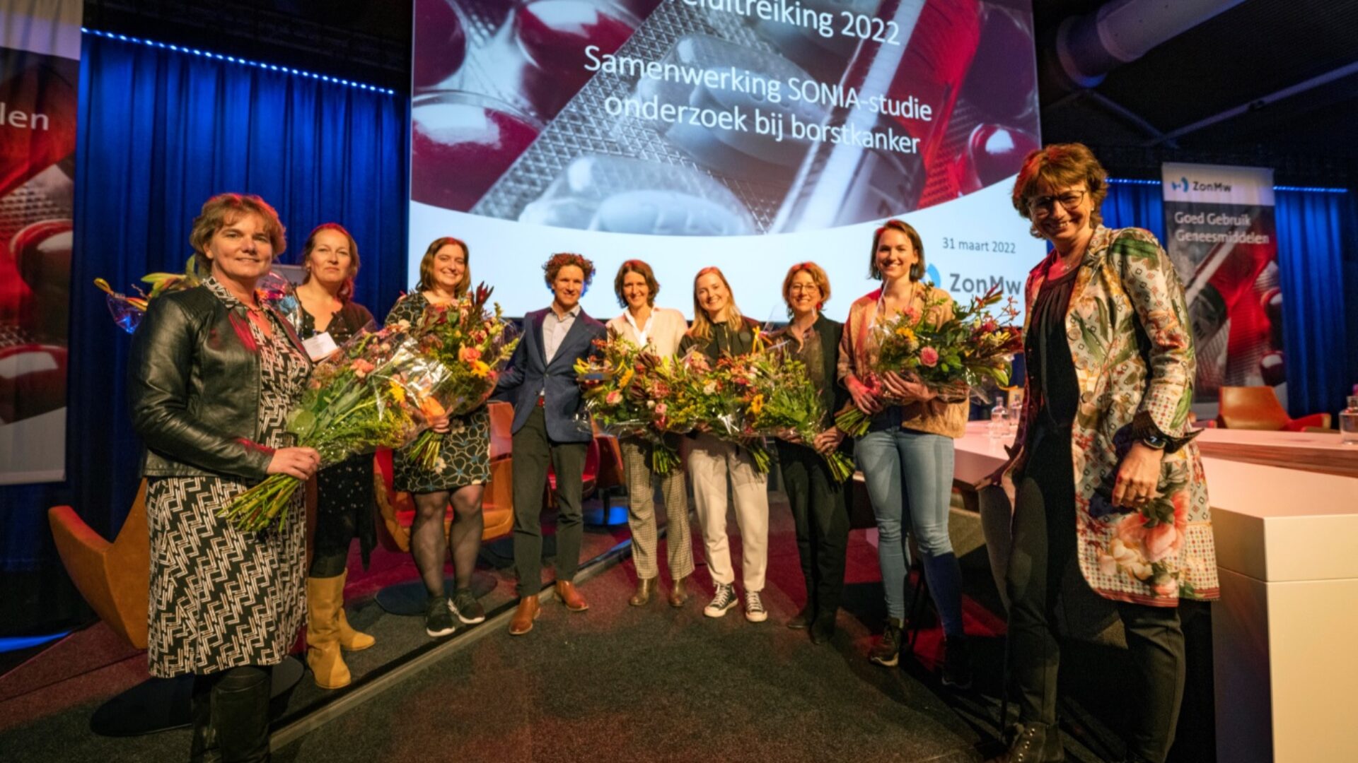 Uitreiking ZonMw Parel tijdens het GGG-congres van ZonMw