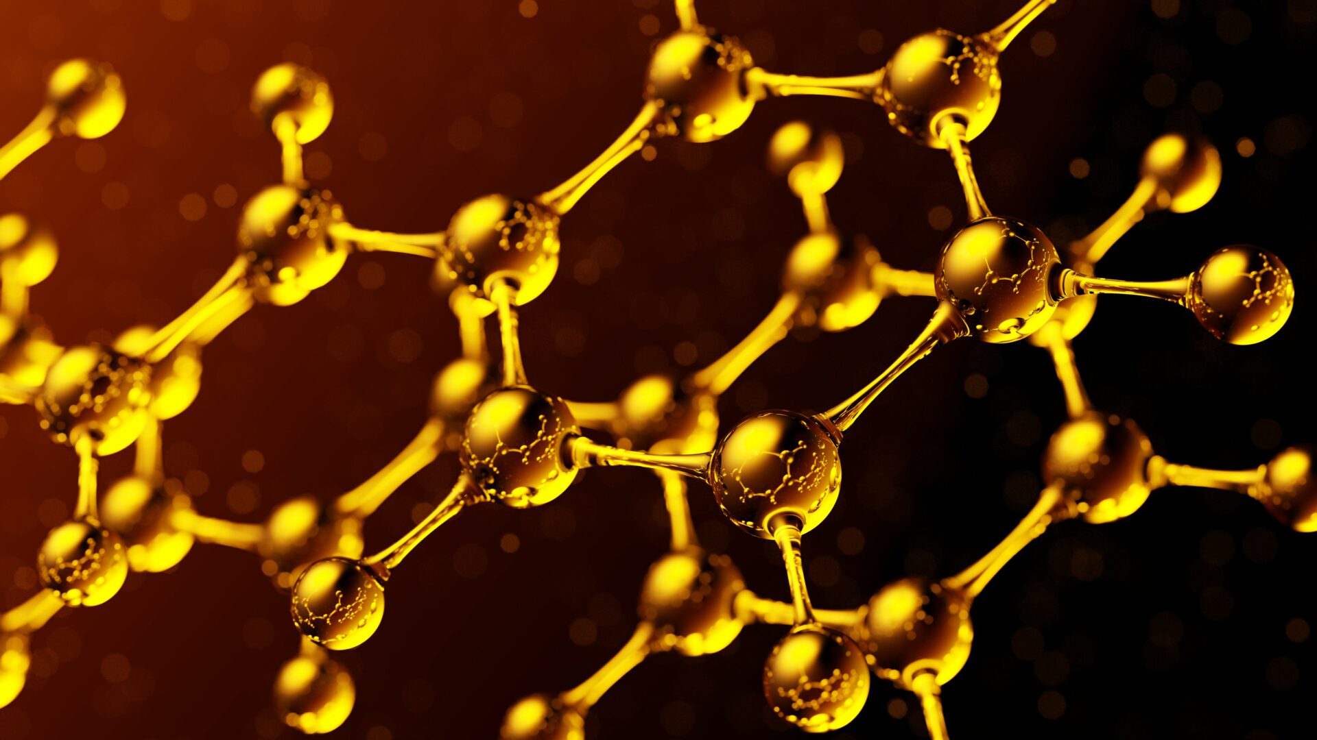 3d,Illustration,Of,Molecule,Model.,Atom,Benzil,A,Compound,Of