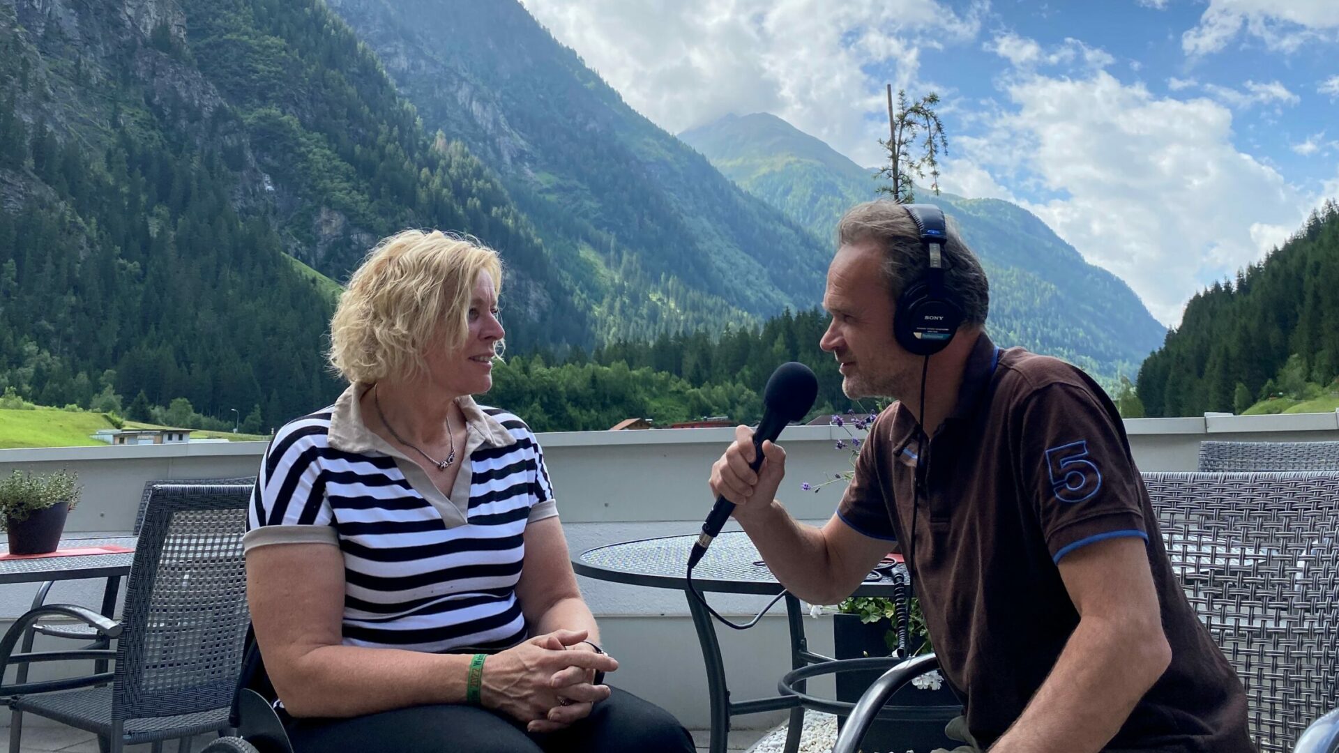 handbikebattle henny rave en Casper van Koppenhagen