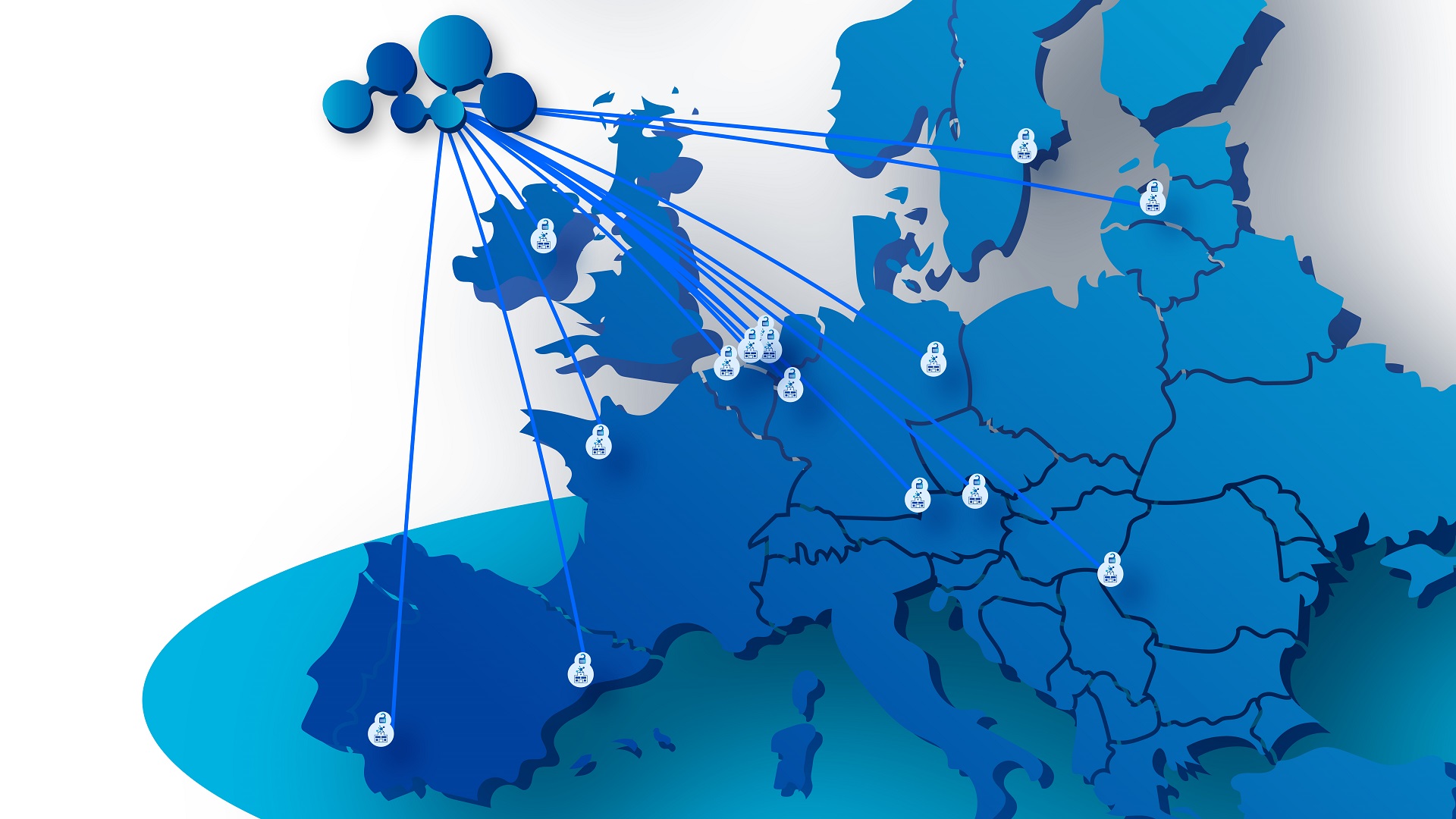 Intensive cares in Europa verbinden data