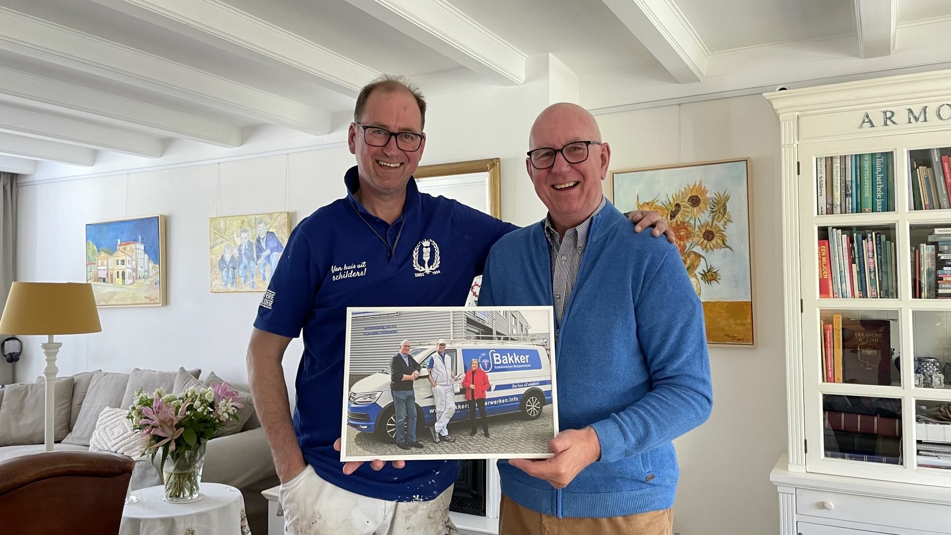 Sander en Cees Bakker