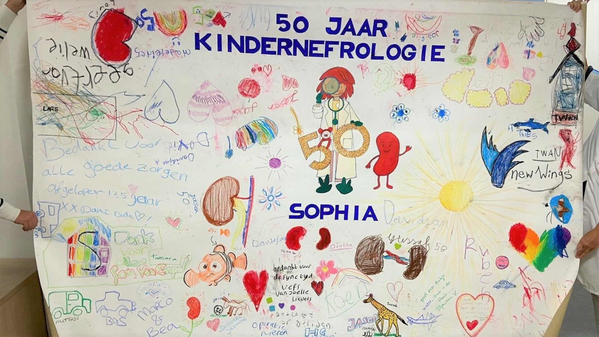 Uitje Blijdorp 50 jaar Kindertransplantaties