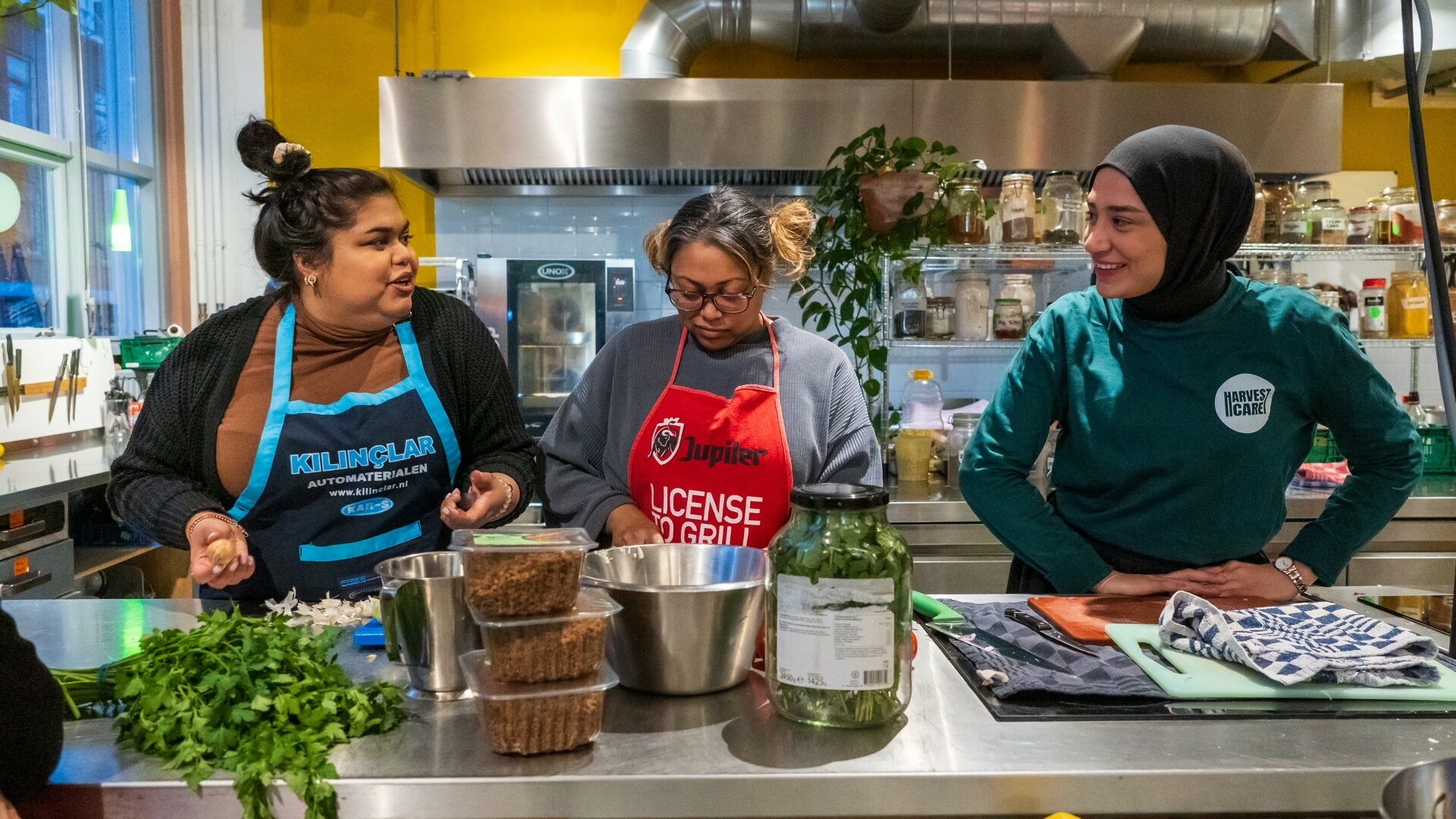 Kookworkshop voedsel op recept Dietvorst en Berk FFP 1