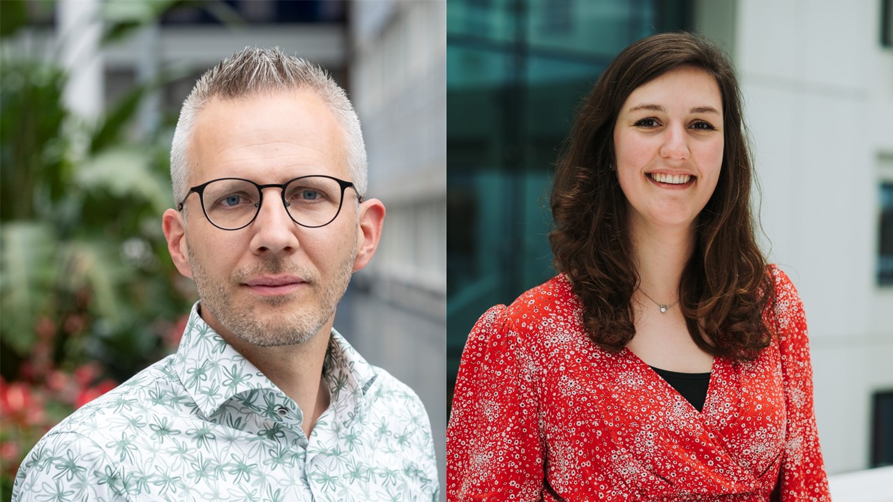 Onderzoekers Jos Runhaar en Annelotte Versloot