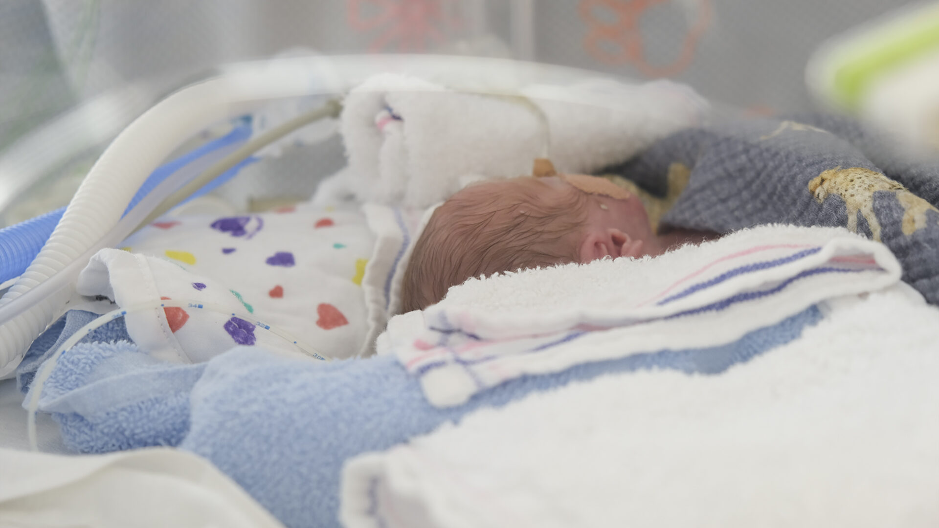Te vroeg geboren baby